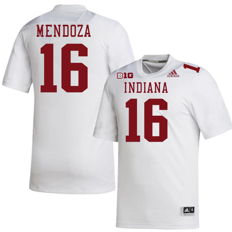 Alberto Mendoza Indiana Jerssey,Indiana University Hooisers Football Jersey,Uniforms-White